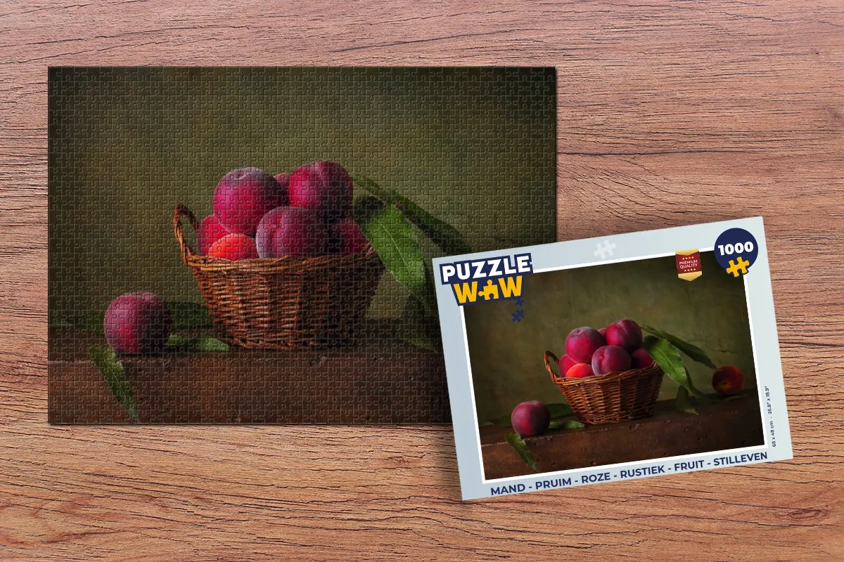 PuzzleWow Legpuzzel 1000 Stuks - Multicolor