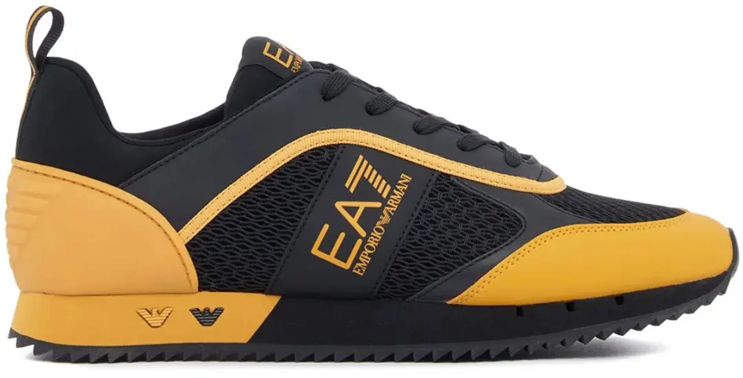 Ea7 Emporio Armani Black & White Laces Schoenen Zwart EU 43 1/3