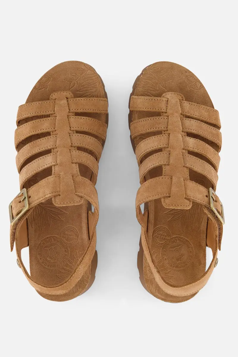 Panama Jack Sasha Sandalen - Bruin - Maat 36