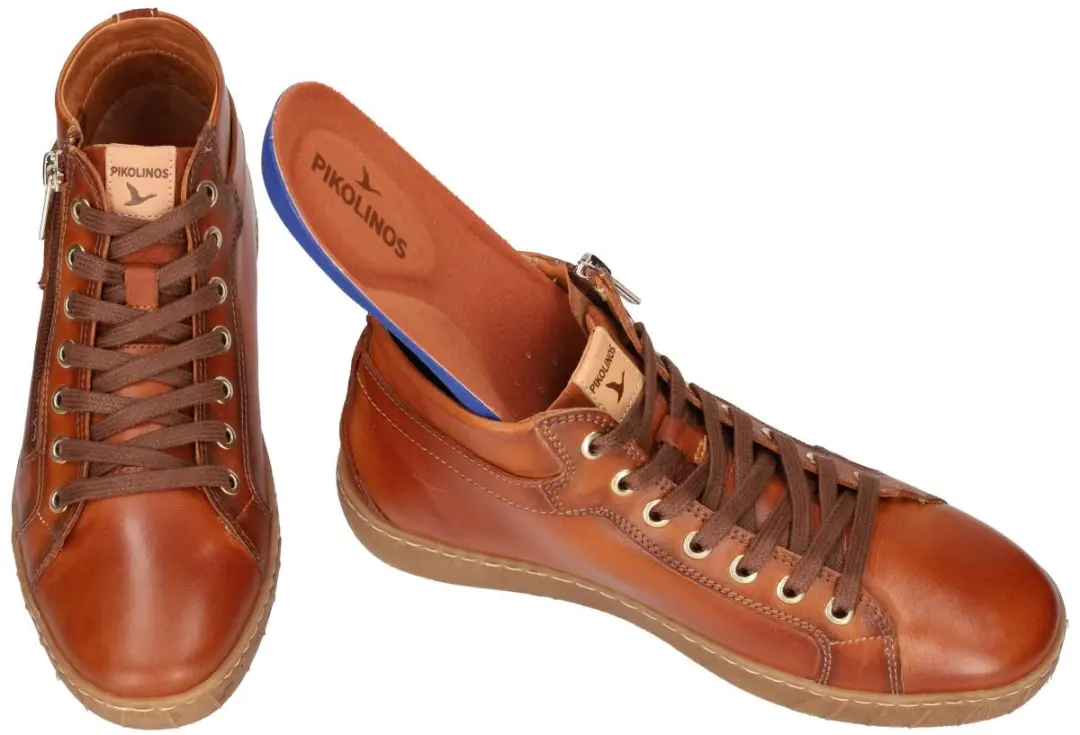 Pikolinos Lanzarote W7B-8868C1 Dames Sneakers - Cognac 38