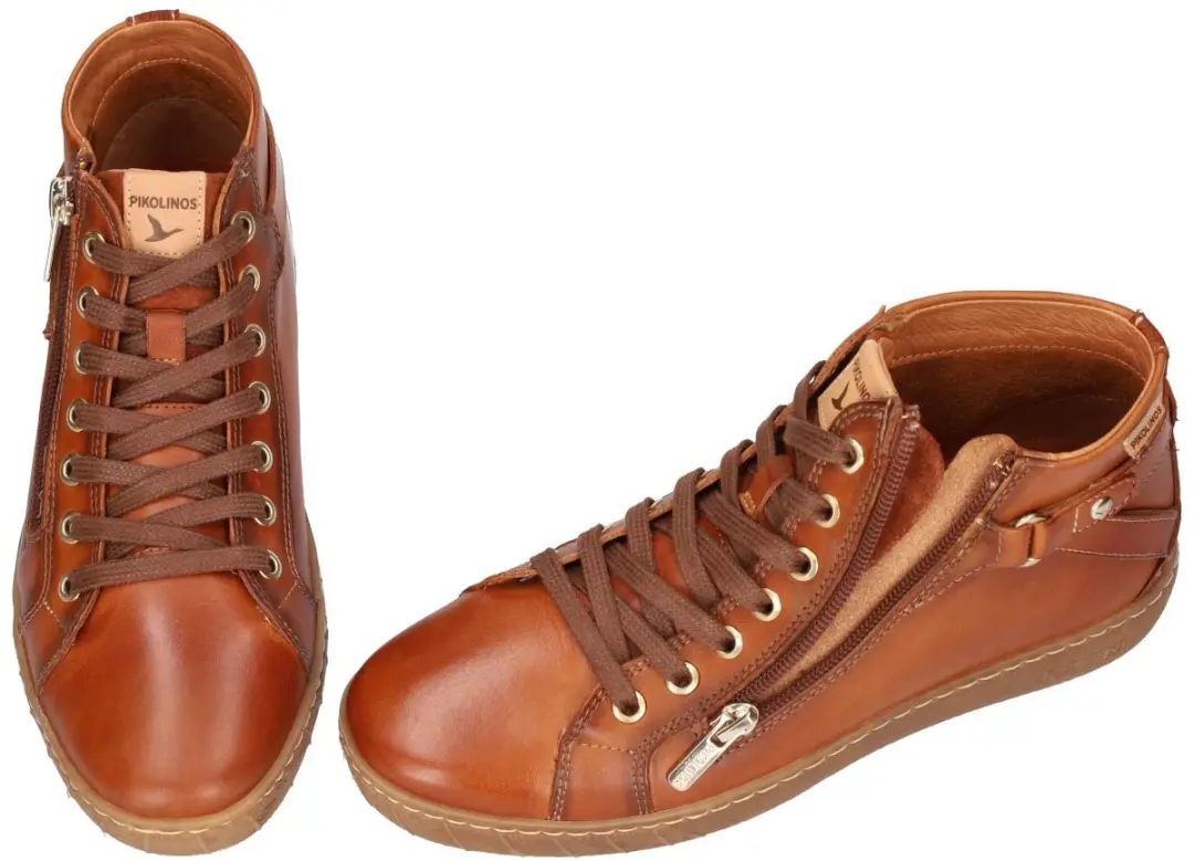Pikolinos Lanzarote W7B-8868C1 Dames Sneakers - Cognac 38