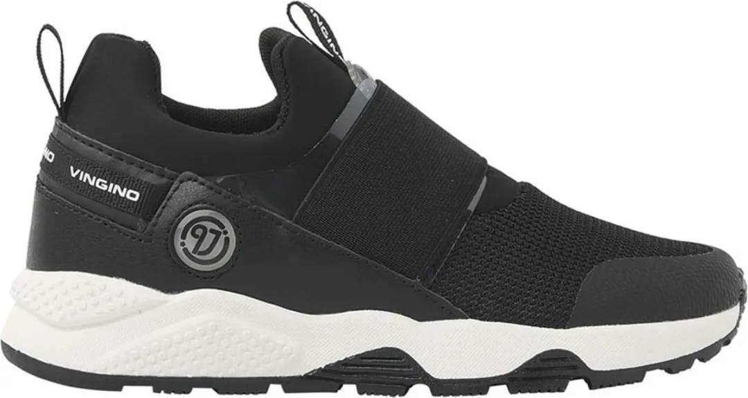 Vingino Scott Lage sneakers - Jongens - Zwart - Maat 32 - afbeelding 3 van 6