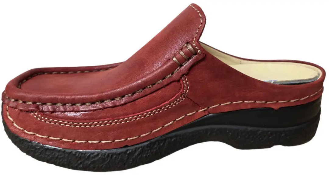 Wolky 06202 Roll Slide Dames Slides Rood - afbeelding 5 van 6