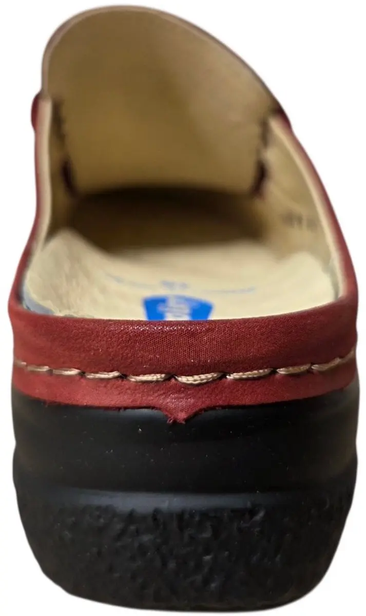 Wolky 06202 Roll Slide Dames Slides Rood - afbeelding 4 van 6