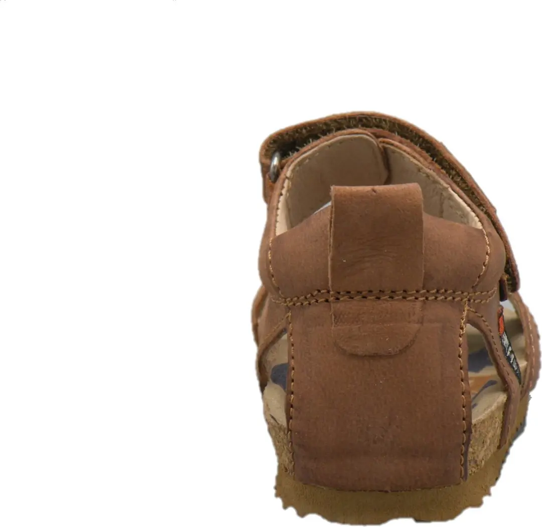 Shoesme Jongens Sandalen Cognac Leer - Maat 26
