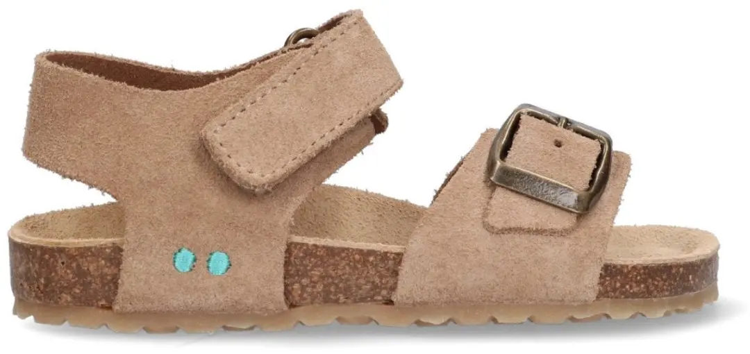 Ben Beach Platte Sandalen Jongens Taupe