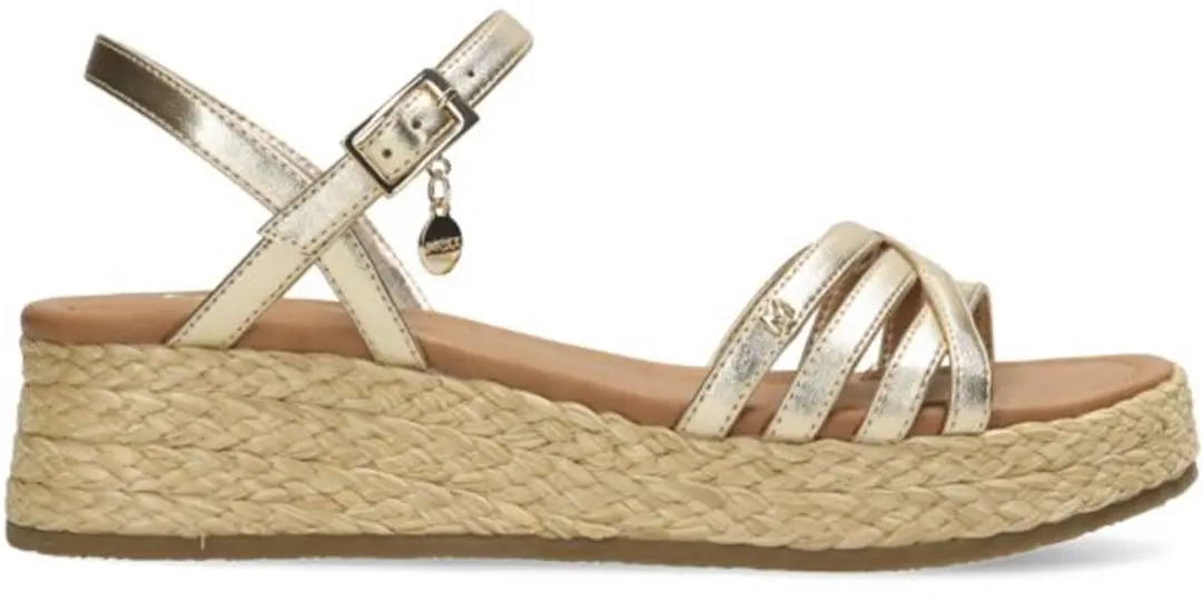 Mexx MI001602361W-8500 Dames Sandalen - Maat 40 - Metallic - afbeelding 6 van 6