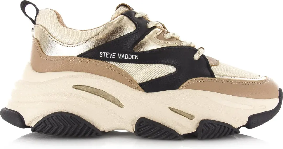 Dames Sneakers Steve Madden Progressive /black Khaki - Maat 40