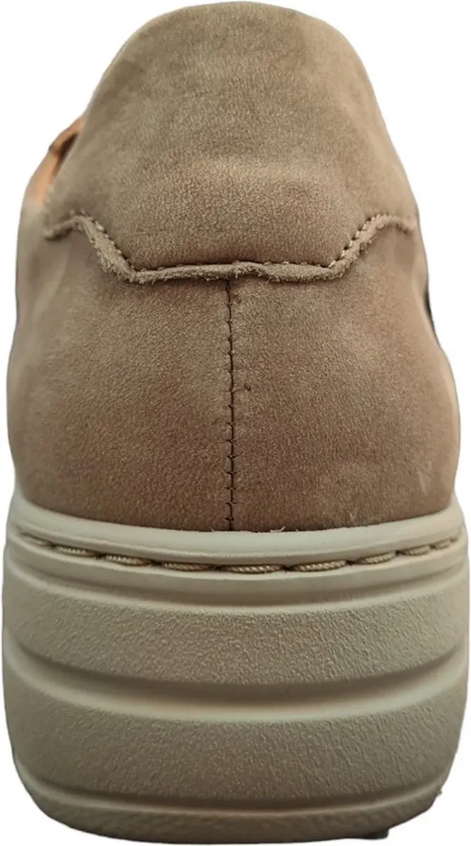 Hartjes 162.1709/20 Dames Veterschoenen - Beige Nubuck - 41