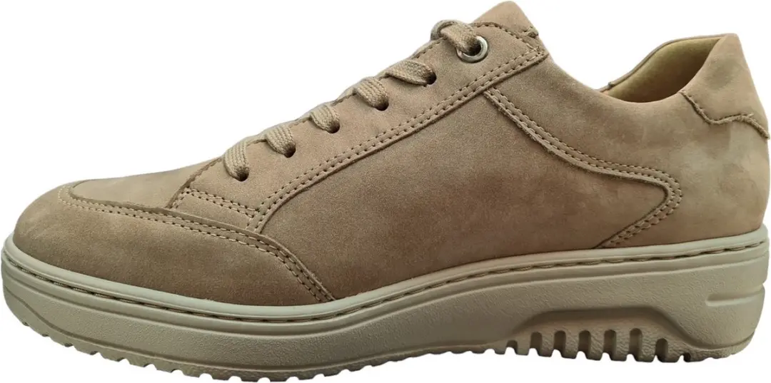 Hartjes 162.1709/20 Dames Veterschoenen - Beige Nubuck - 41