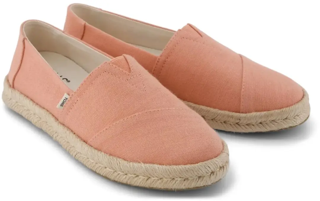 TOMS Alpargata Rope 2.0 Dames Espadrilles - 42.5 - Helder roze