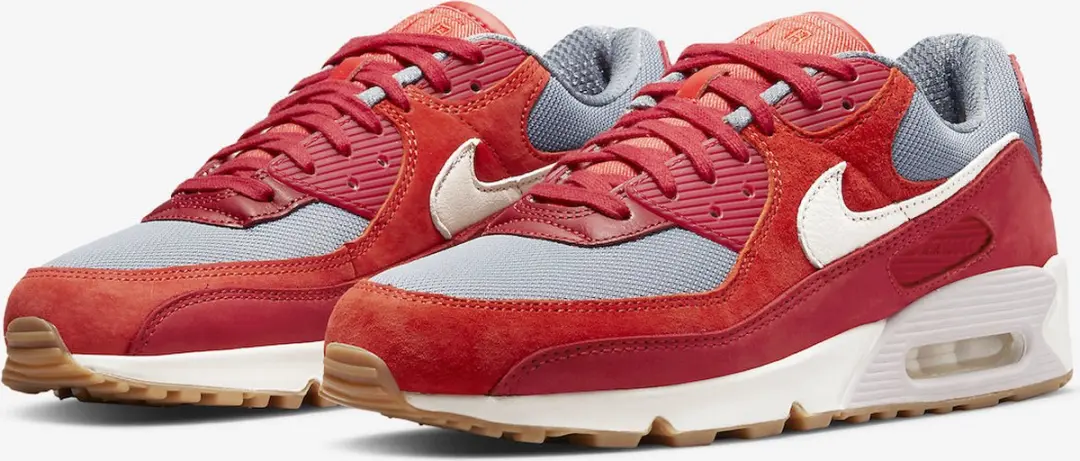 Nike Air Max 90 Premium "Gym Red"