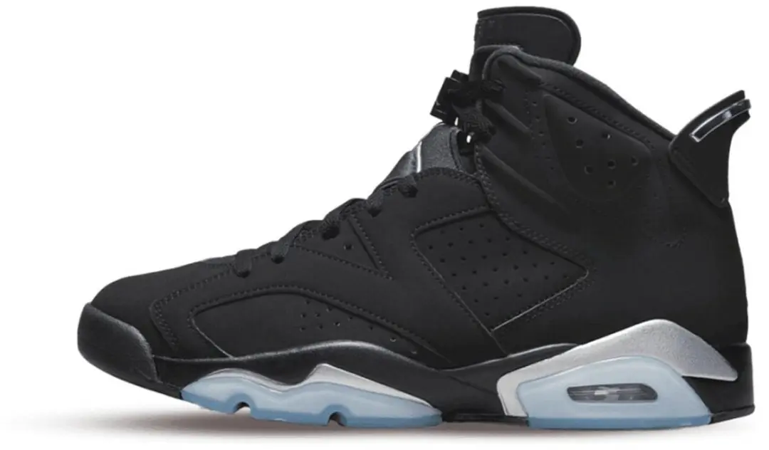 Jordan 6 Retro 'Chrome Metallic Silver' maat 43
