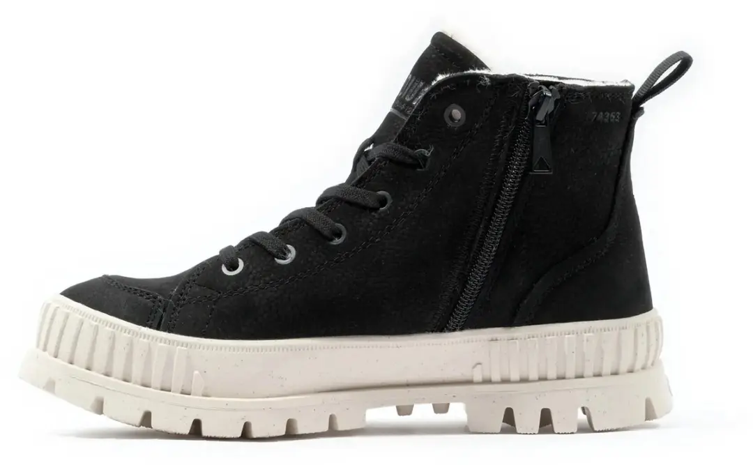 Palladium Pallashoock Zip Warm Hoge Sneakers - Zwart 41