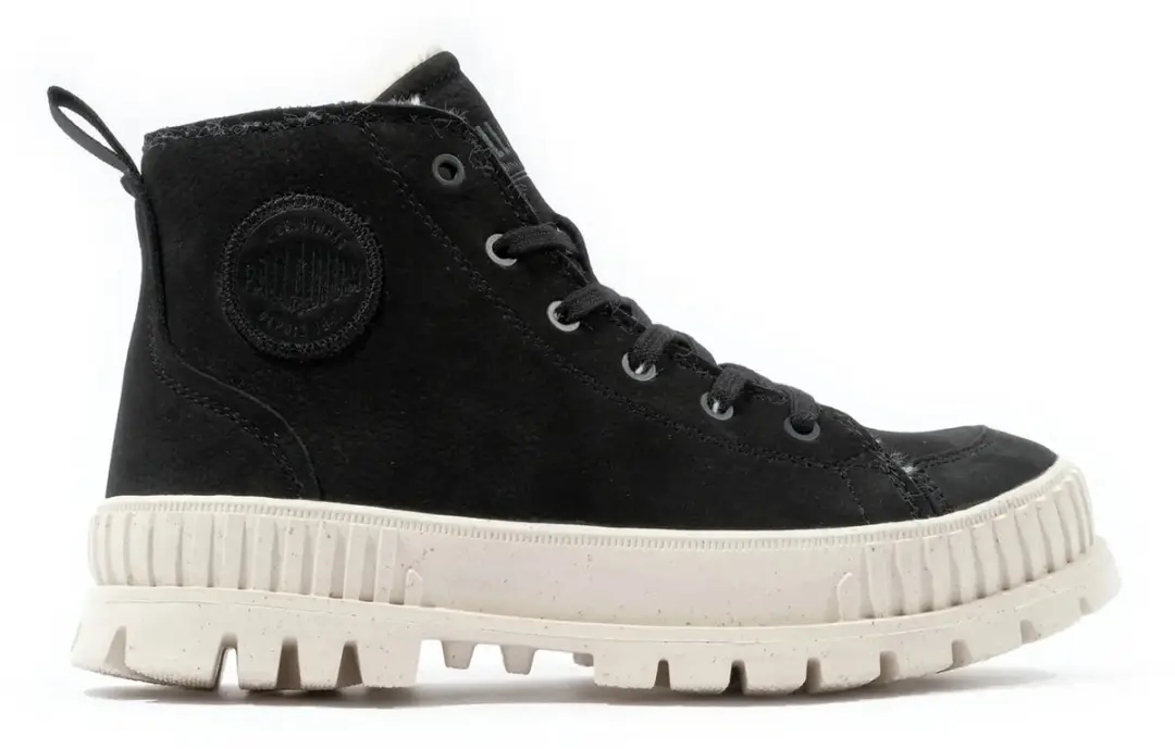 Palladium Pallashoock Zip Warm Hoge Sneakers - Zwart 41