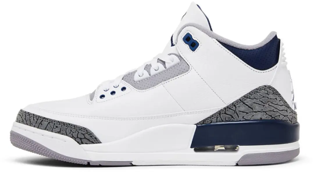 Jordan 3 Retro 'Midnight Navy' maat 46