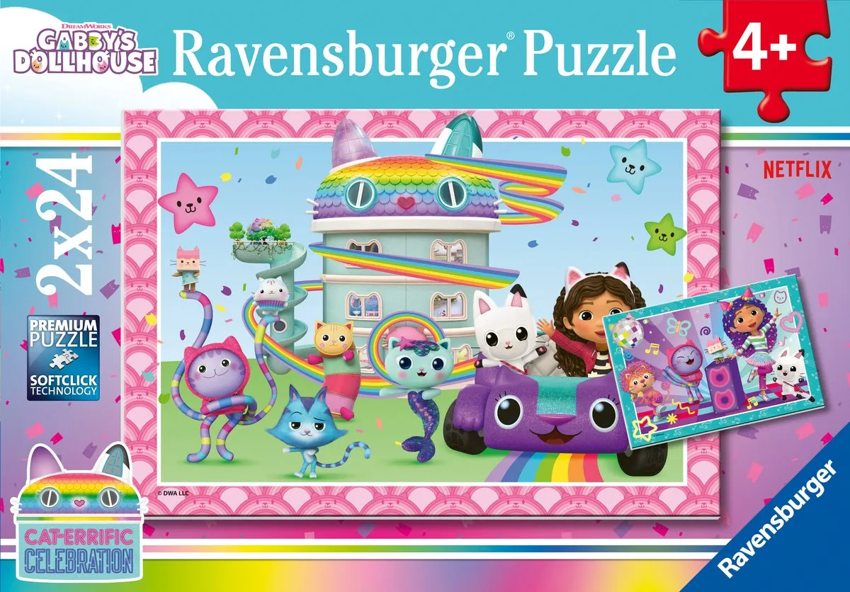 Ravensburger Gabby's Dollhouse Puzzel 48 Stuks