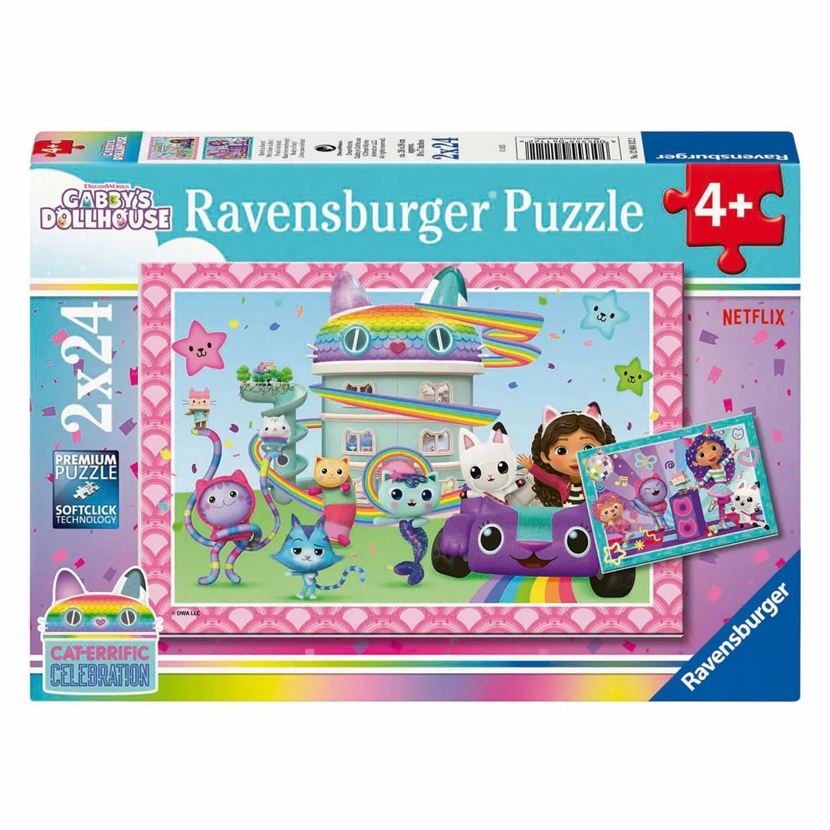 Ravensburger Gabby's Dollhouse Puzzel 48 Stuks