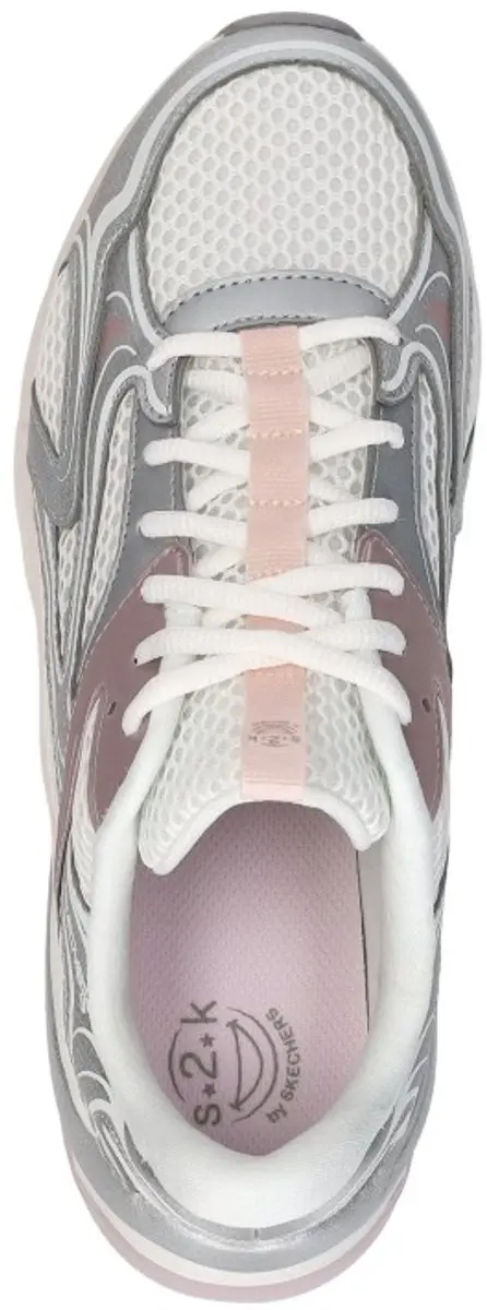 Skechers S2K Dames Sneakers - Wit - afbeelding 6 van 6