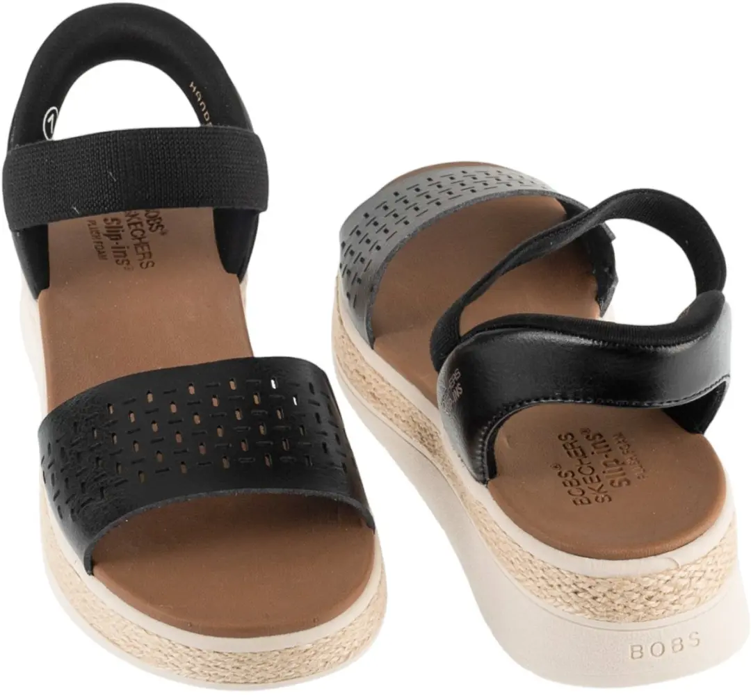 Skechers Bobs Sun Ray Slip-Ins Sandalen 37.5 - Zwart - afbeelding 5 van 5