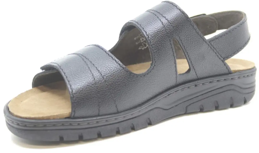 Solidus 78061 Wijdte H Schoen - Maat 45+ Zwart