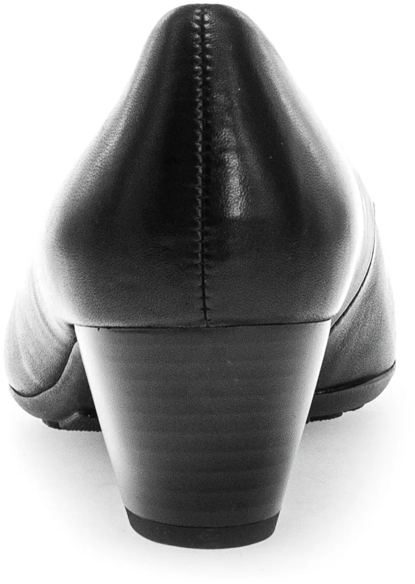 Gabor Comfort Pumps - Zwart Leer Maat 42