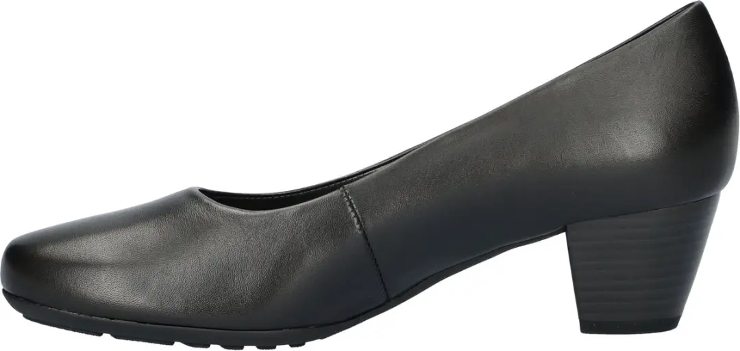 Gabor Comfort Pumps - Zwart Leer Maat 42