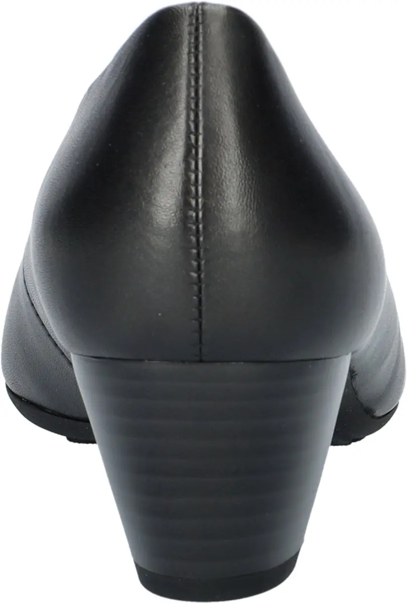 Gabor Comfort Pumps - Zwart Leer Maat 42
