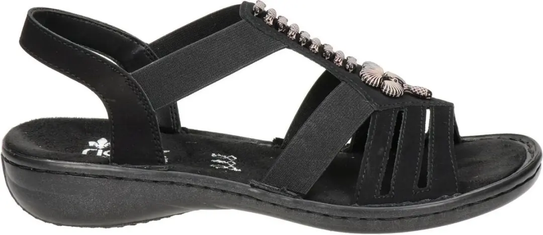 Rieker Sandalen zwart