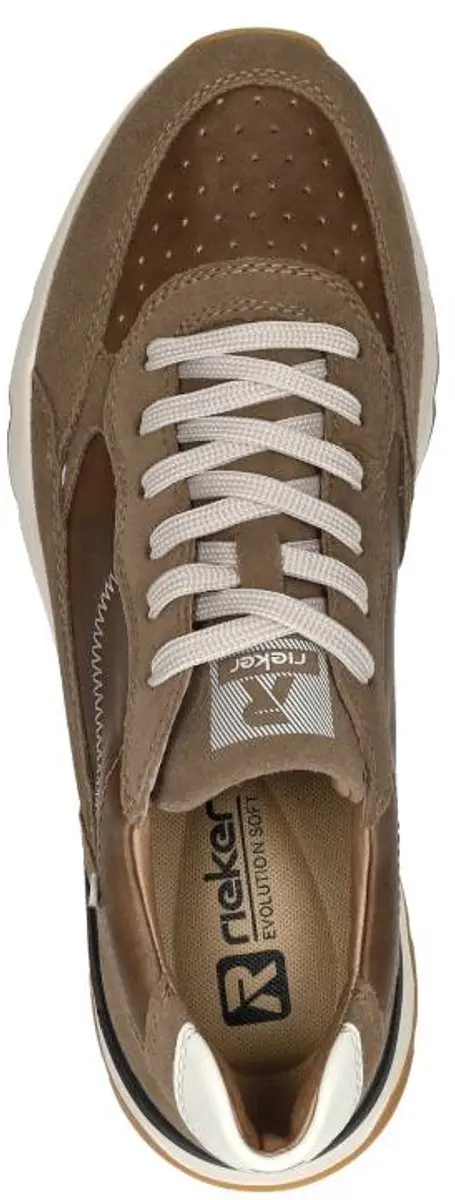 Rieker Revolution Sneaker Heren - Bruin - Maat 40 - afbeelding 5 van 6