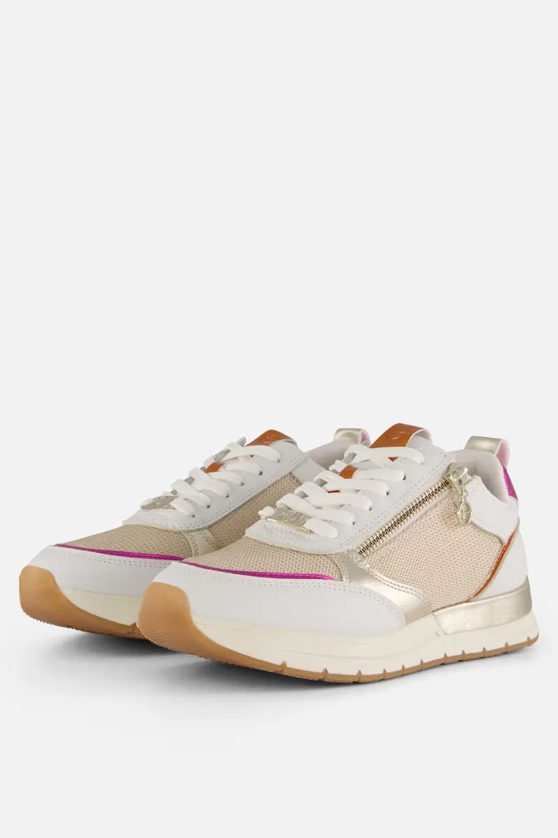 Tamaris Essential Sneakers wit Textiel