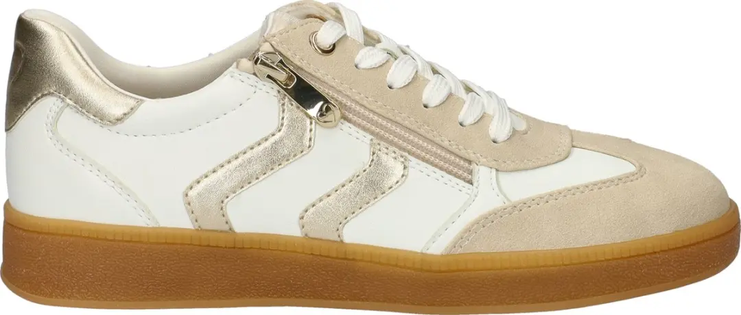 Marco Tozzi Sneakers wit Textiel