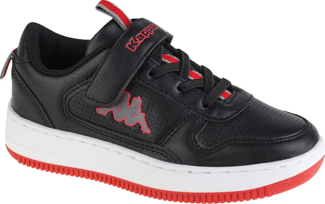 Kappa Sneaker für Kinder 260989K Black/Red-29