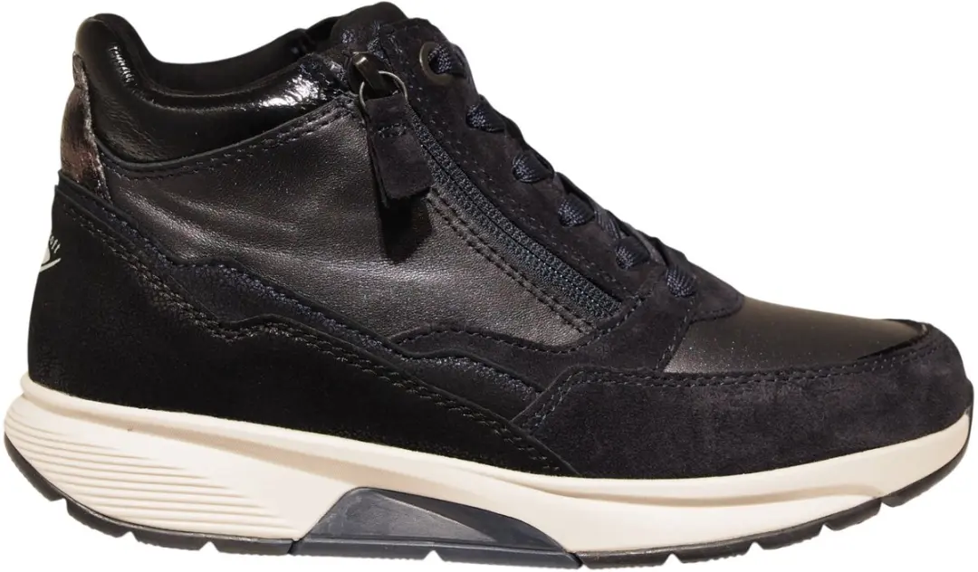 Gabor Rollingsoft donkerblauwe hoge dames sneakers
