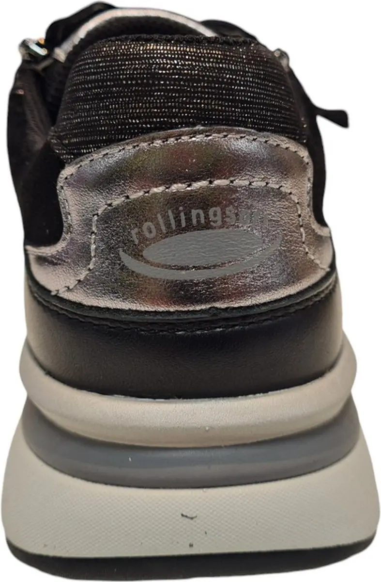 Gabor Rolling Soft Dames Sneakers - Zwart - afbeelding 2 van 6