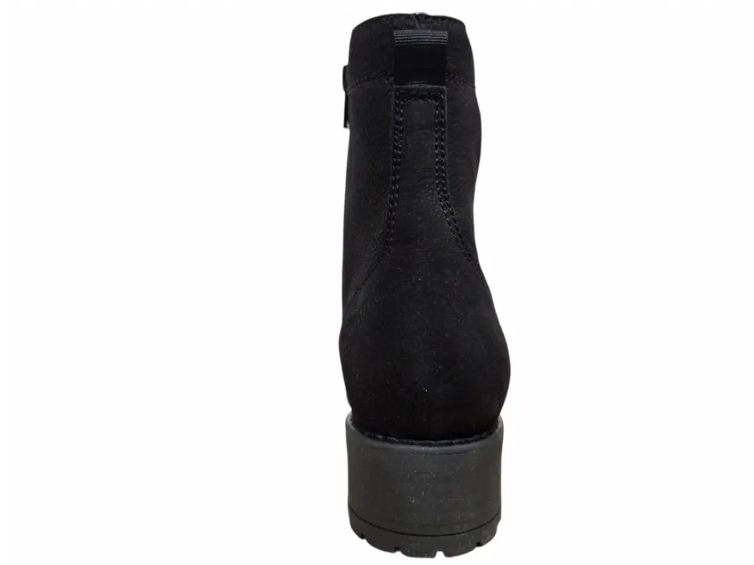 Wolky Quinta XW Veterboots Dames - Zwart Nubuck - 41