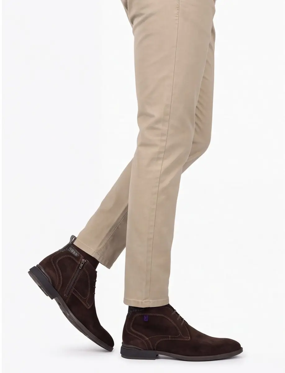 Floris van Bommel De Hakker Boots SFM-50165 - Bruin - Maat 44⅔