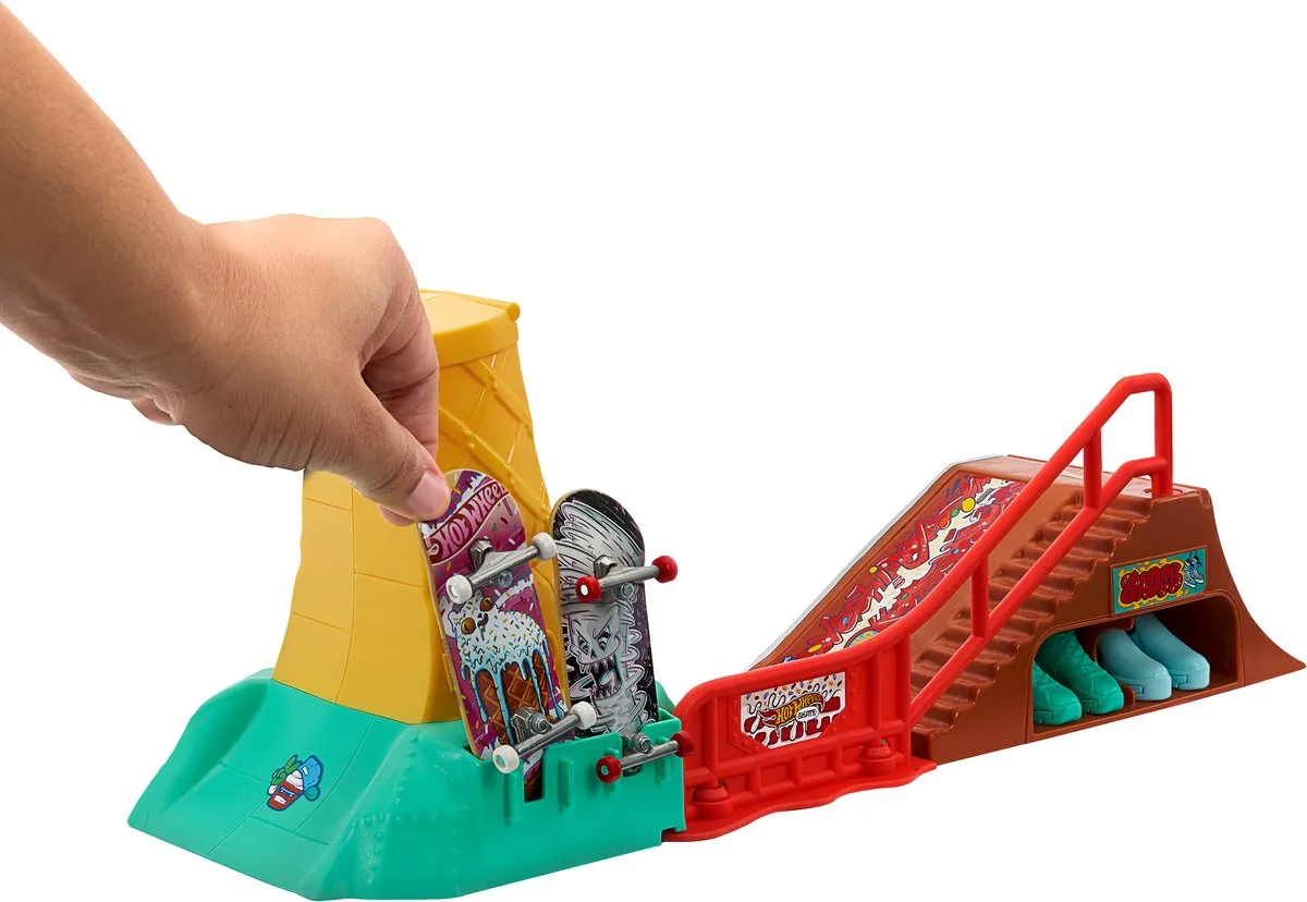 Hot Wheels Skate Dessert Park Speelset HXK91 - Multicolor - afbeelding 6 van 6