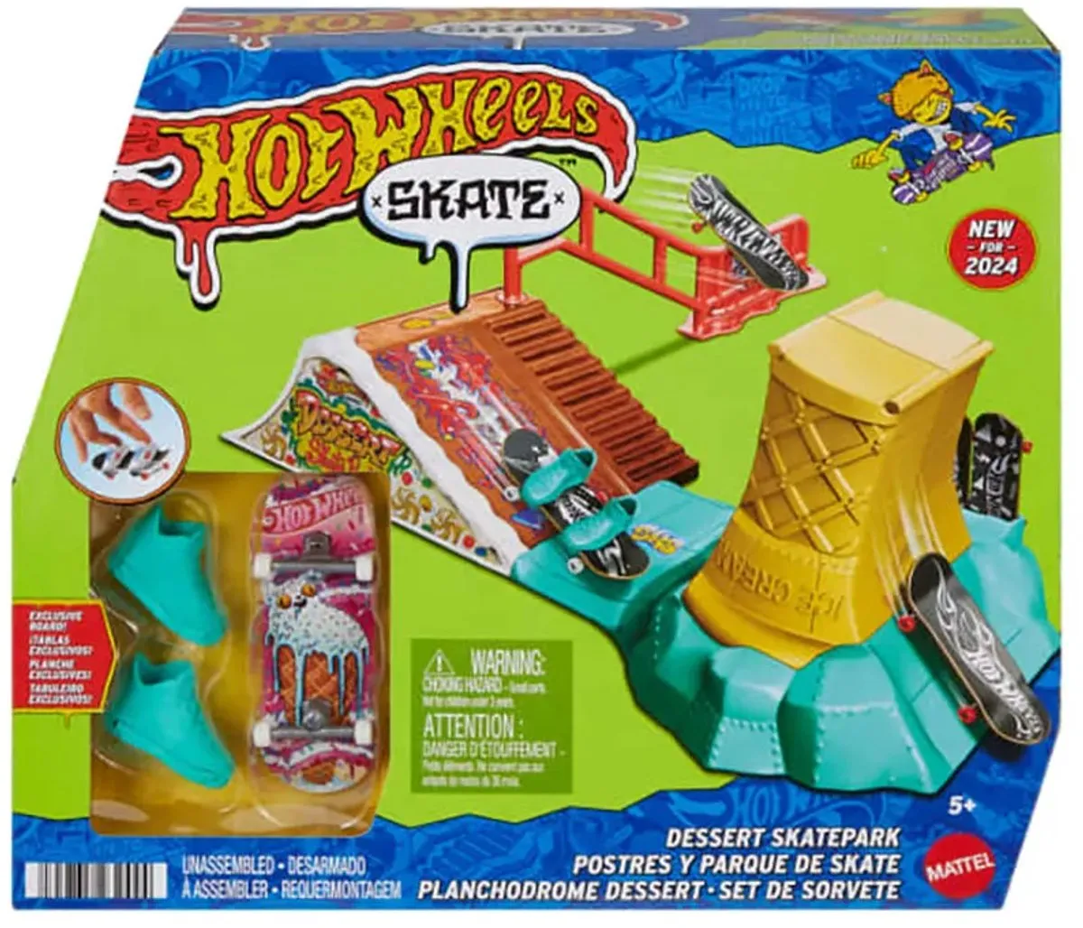 Hot Wheels Skate - Skate Dessert Park Speelset