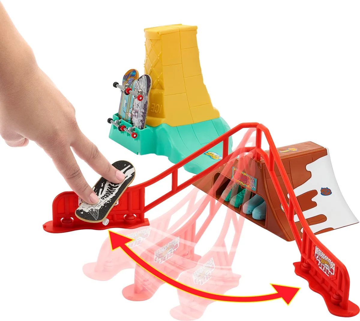 Hot Wheels Skate - Skate Dessert Park Speelset