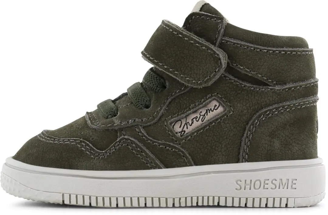 Shoesme Sneakertje Donkergroen Nubuck - Maat 25 - afbeelding 2 van 6