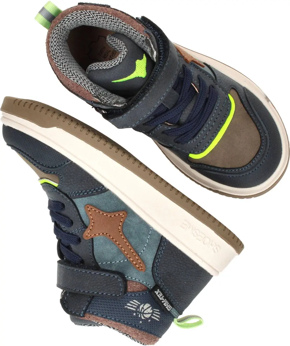 Shoesme NO25W100 Jongens Sneakers - Blauw