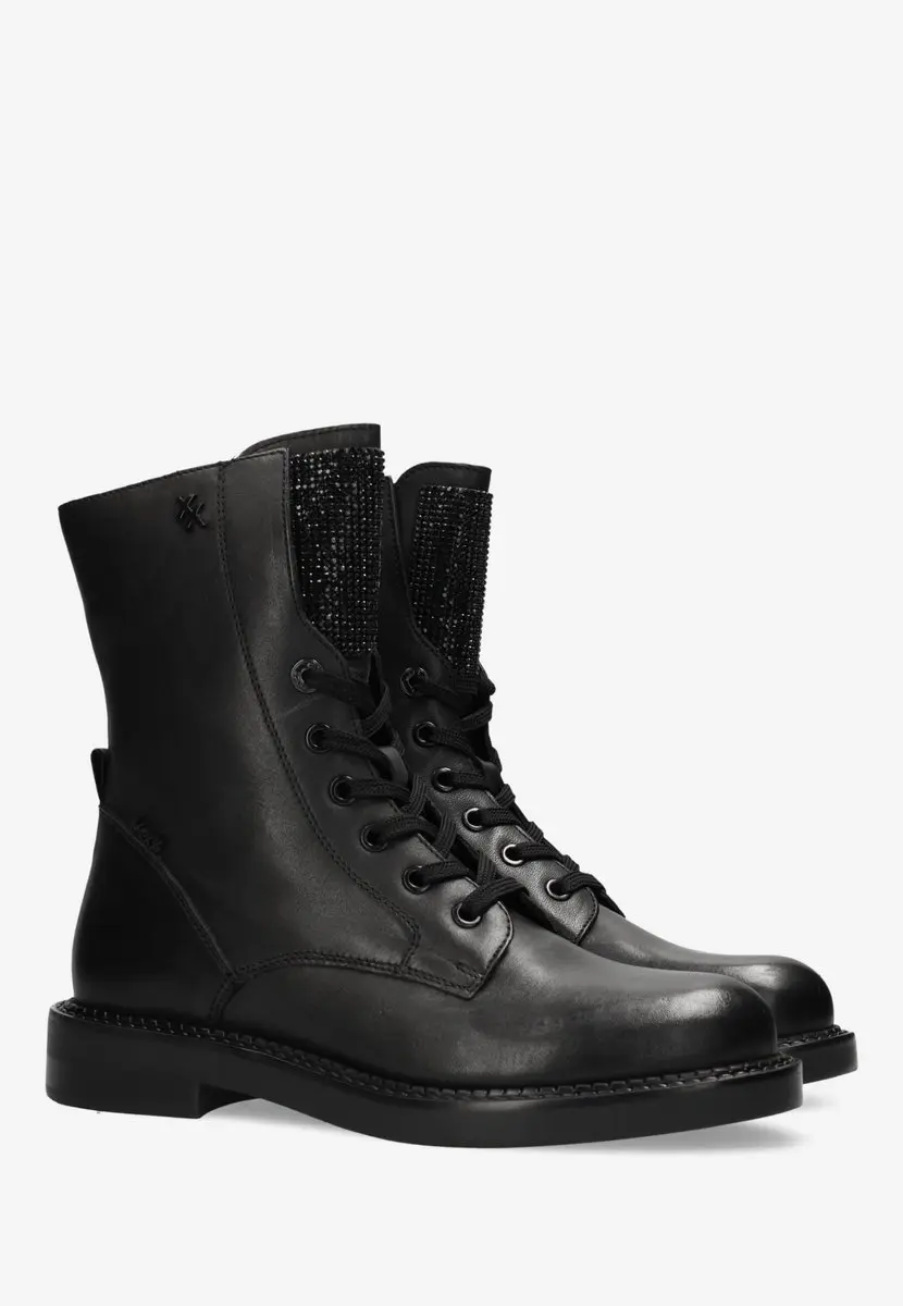 Mexx Pina Mabel Ankle Boot - Zwart - Maat 39
