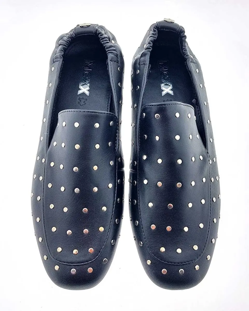 Mexx Rozy Lemon Loafer - Zwart - Maat 39 - afbeelding 3 van 6