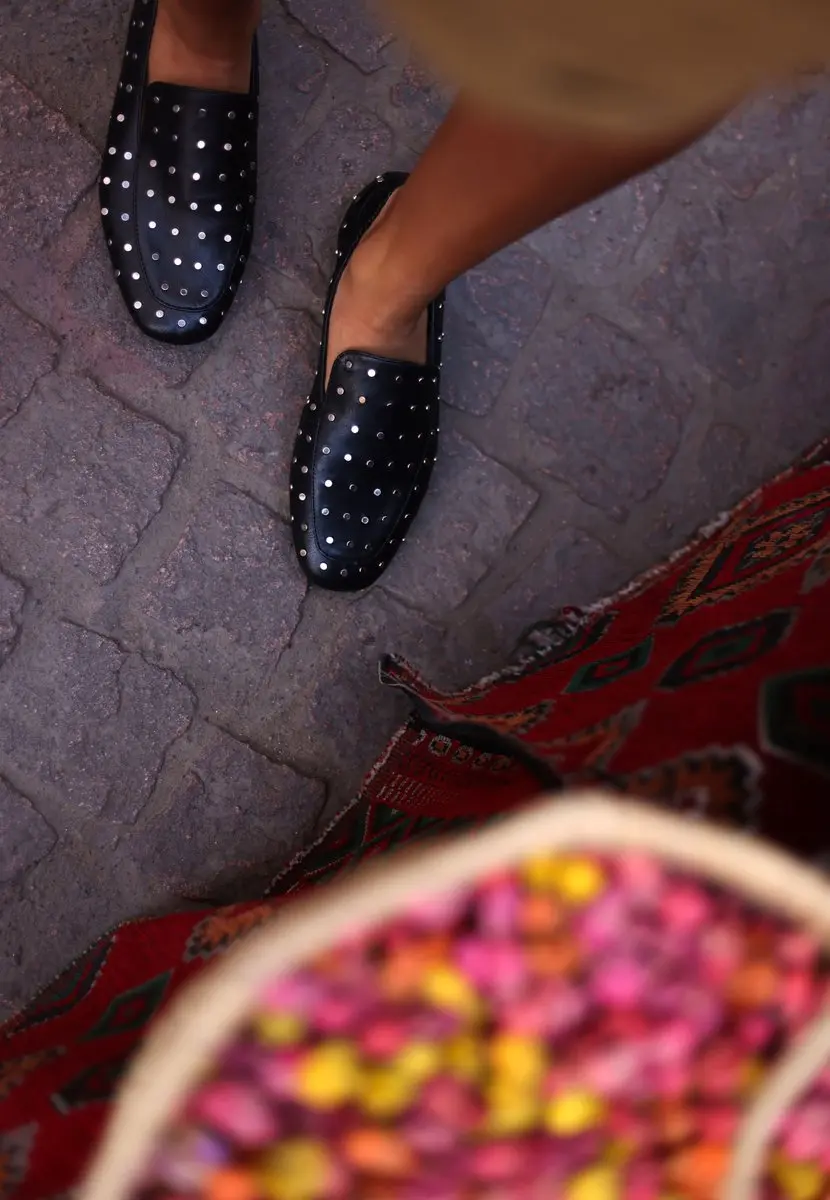 Mexx Rozy Lemon Loafer - Zwart - Maat 39 - afbeelding 4 van 6