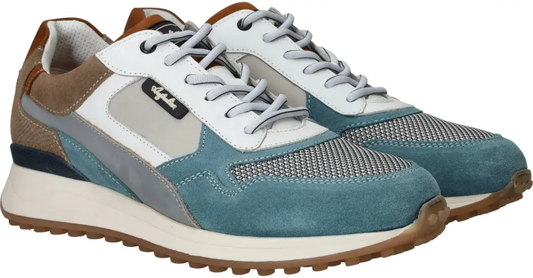 Australian Yamato Sneakers - Leer Grijs Maat 41