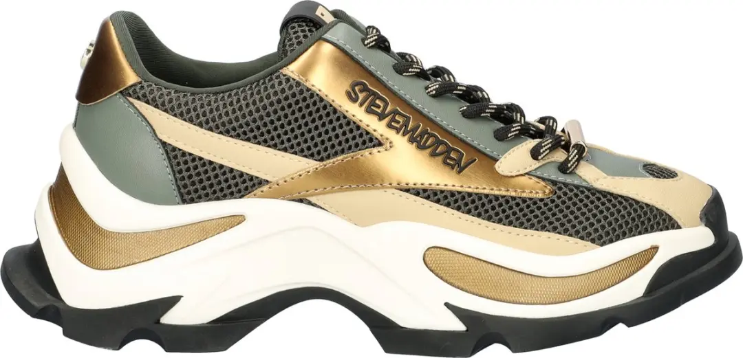Dames Sneakers Steve Madden Zoomz Ice Pewter/gld Multi