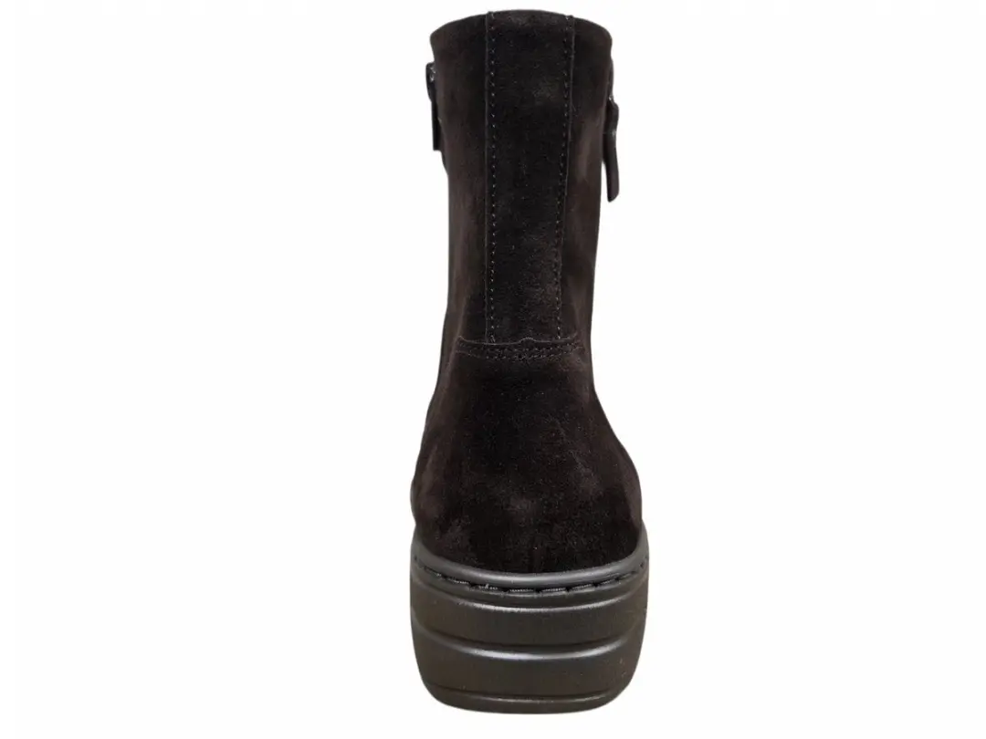 Hartjes Soul Enkellaarzen 172.1709/30 - Bruin Suede - Dames 41