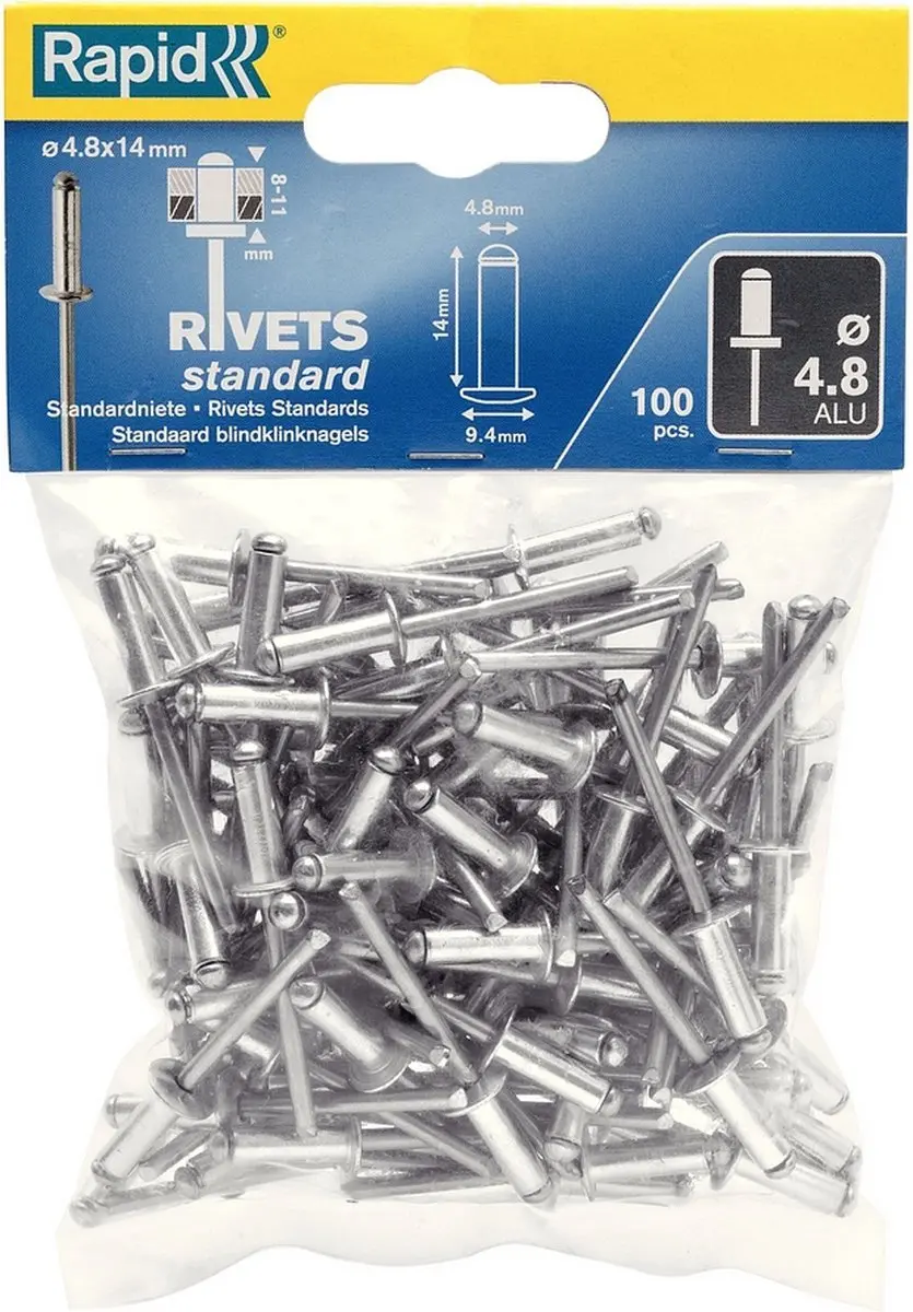 Rapid Klinknagel Ø4.8 x 14mm