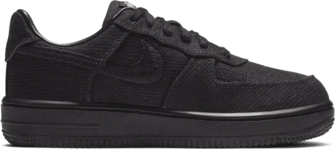 Nike Air Force 1 Low 'Stussy Black' (PS)